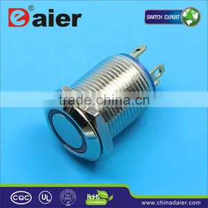 12mm Waterproof Metal Push Button Switch thumbnail-1