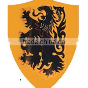 3D Glittery Dragon Shield Plaque Double Plated Gragon With Sword Shield Plaques thumbnail-5