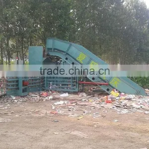 Automatic Horizontal Hydraulic Baler,cardboard Baling Press Machine XS4-125T thumbnail-1