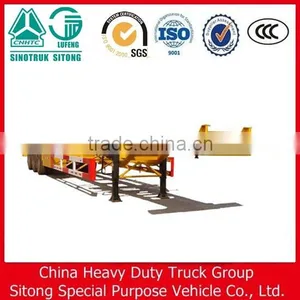 High Quality 3 Axle 40FT Container Carrier Chassis Trailer for Sale thumbnail-4