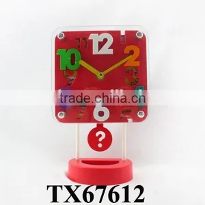 Apple Clock, Apple Shaped Clock, Apple Shape Alarm Clock thumbnail-5