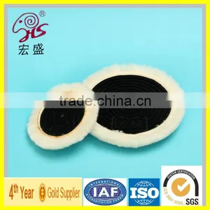 Wool 3 Inch Nylon Tape Buff / 7 Inch Overall Diameter Pad and Make to Order Type thumbnail-2
