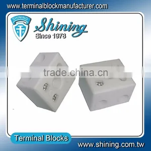 TC-652-A No Glazed Plated 600V 2 Pole 16mm 65A Porcelain Terminal thumbnail-5