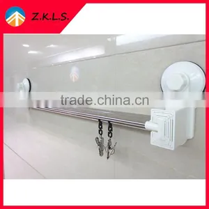 Foldable Stainless Steel Bathroom Towel Shelf Rack thumbnail-4