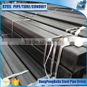 Black Mild Steel 300*300mm Square Pipe Manufacture thumbnail-1