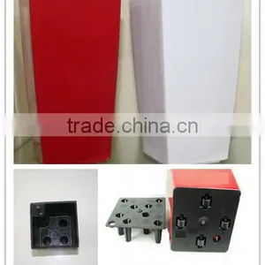 Vertical Flowerpot,square Ceremic Flower Pots,flower Planter thumbnail-1