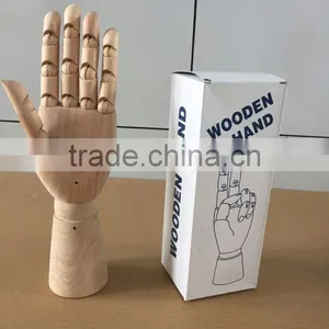 Lotus Wood Hand Adjustable Wooden Hand Mannequin Dispaly Jewelry Mannequin thumbnail-1