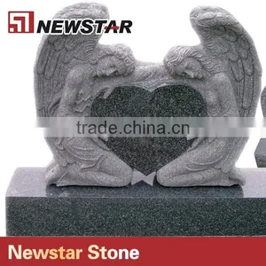 Newstar Natural Stone Angels Memorial Headstone thumbnail-1