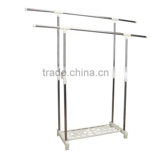 New Design Garment Rack, Dryer With Whees , Cheap Clothes Rack thumbnail-5