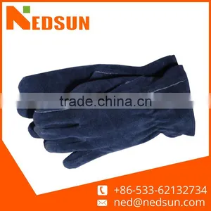 Abrasion Resistant Suede Leather Labour Protection Garden Glove thumbnail-1