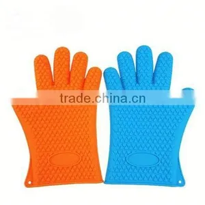 Kitchen Durable Kitchen Five Fingers Silicone Glove / Silicone Oven Glove /silicone Heat Resistant Glove KT-C141 thumbnail-1