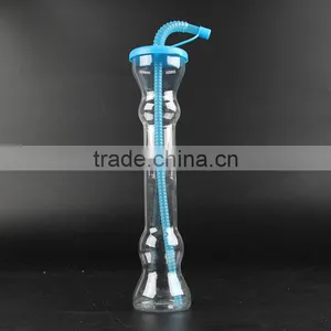 New Product 400 ml Beer Yard Bottle With Straw thumbnail-3