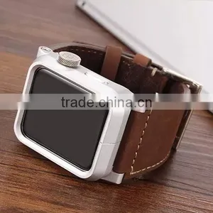 High Quality for Apple Watch Band, for Apple Watch Genuine Leather Band thumbnail-3