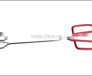 HIGH QUALITY Food Tong Iron With Powder Coating Plastic Coating Handle thumbnail-4