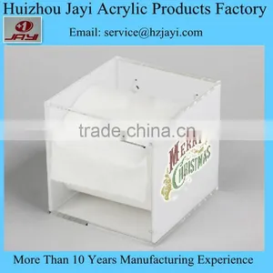 Custom Acrylic Toilet Tissue Holder/box/stand thumbnail-1
