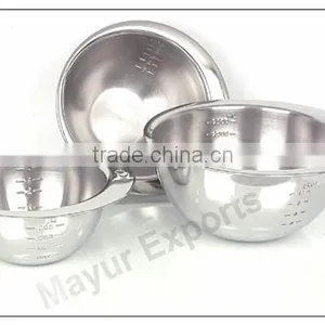 Stainless Steel Measuring Bowl thumbnail-1