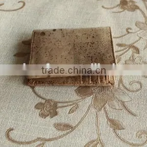 3D Decorative New Arrive Nature Cork Wallet Cork Purse thumbnail-1