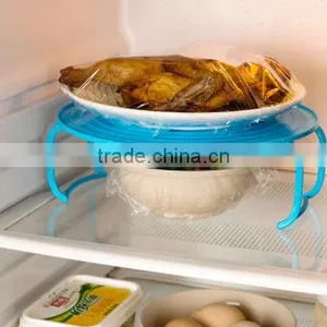 High Quality 120g Kitchenware Plastic Microwave Oven Bowl Stand Holder Rack thumbnail-1