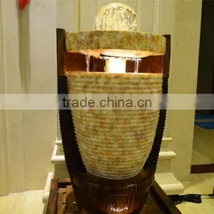 Garden Fengshui Floating Rolling Ball Fountain for Sale thumbnail-3