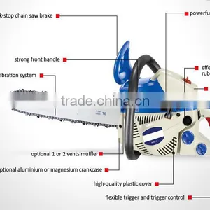 41.2cc 16" 1200W Gas Chain Saw CE/GS/EMC/EU2 Approval GW8226 thumbnail-2