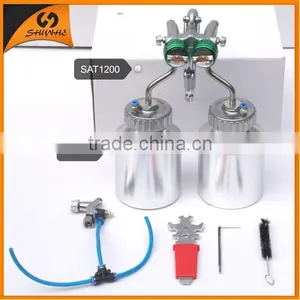 2015 Ningbo Tools Hot on Sales 93V Best Chrome Painting Chrome Painting Polyurea Dual Cartridge Gun thumbnail-1