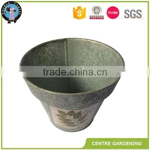 Hand Painted Metal Flower Pots&Planters thumbnail-3