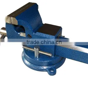 ALL STEEL BENCH VISE SHQG-100 With Jaw Width 4" and Max. Opening 4" thumbnail-1