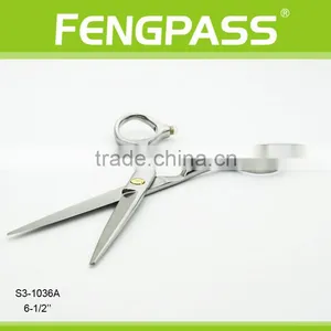 S3-1036A 6-1/2" Inch 2CR13 Stainless Steel With PP Handle Professional Hairdressing Barber Scissors Hair Cutting Scissors thumbnail-4