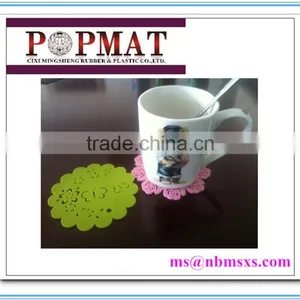 Factory Supply Promotional Cheap Pvc Plastic Coaster thumbnail-1