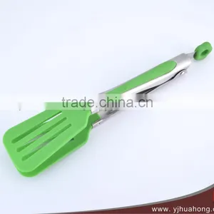 9" High Quality Nylon Locking Kitchen Tongs/Food Tongs thumbnail-1