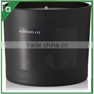 High Quality Soy Wax Scented Candle in Glass Jar and Label on it thumbnail-3