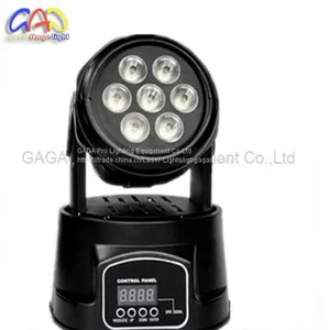 10W*7PCS RGBW 4 in 1 Professional Mini LED Moving Head Light LED Washing thumbnail-2