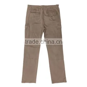 Fashion Style 100% Cotton Multi Pockets Women Trousers thumbnail-2