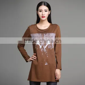 Custom Beautiful Girl Printed Long Sleeve t Shirt thumbnail-1
