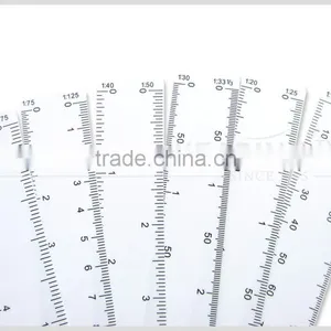 Kearing Brand Fan Shapped Engineer Scale Rulers Unit Include 6 Pcs Scales Rulers#8500-6 thumbnail-2