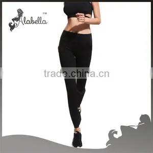 Sport Mesh Phone Pocket Leggings Work Out Running Yoga Pants Women Fitness Wear thumbnail-2