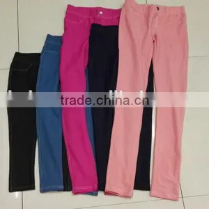 Girl's Fashion High Quality Comfortable Pants Apparel Stocklots thumbnail-1