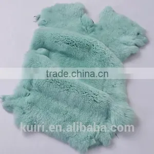 Dyed Colour Fur Manufacturers Selling Customized Dyeing Rex Rabbit Fur Skin thumbnail-1