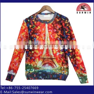 Olive Green Raglan Sleeve Crewneck Wholesale Hoodies thumbnail-4