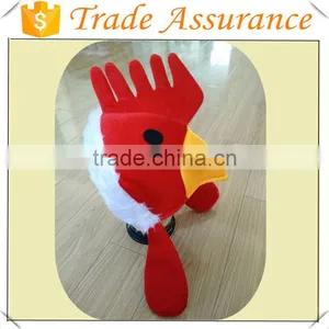 Factory Professional Customized Rooster Plush Mask Hat thumbnail-1