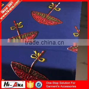 Hi-ana Fabric2 Strict QC 100% Customized LOGO Printed African Fabric Wholesale thumbnail-1