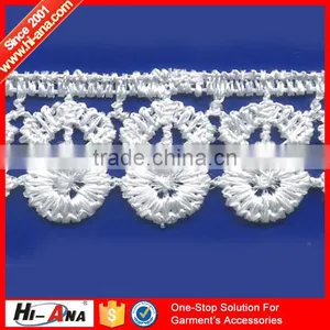 African Cord Lace Manufacture,guipure Lace Top,fancy Polyester Lace Trim Exporter thumbnail-2