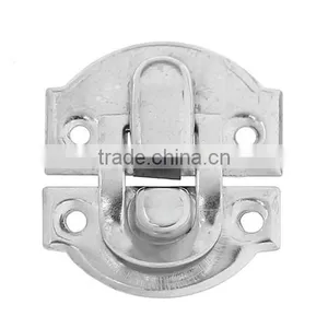 Wholesale Silver Tone Jewelry Wooden Case Boxes Making Lock Latch thumbnail-1