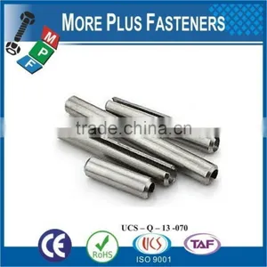 Made in Taiwan Metric Tapped Spring Stainless Steel Dowel Pin Plain Finish thumbnail-4