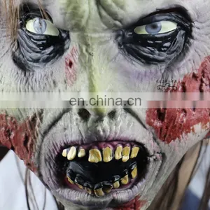 Latex Horror Zombie Mask thumbnail-2