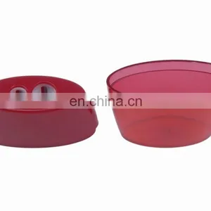 7.0x6.0x2.0cm Plastic Barrel Double Hole Pencil Sharpener thumbnail-2