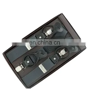 HOT SALE High Quality Men's Braces Suspenders Dual Clips Suspenders thumbnail-3