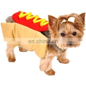 Funny Hot Dog Pet Costume for Puppy Cats thumbnail-1