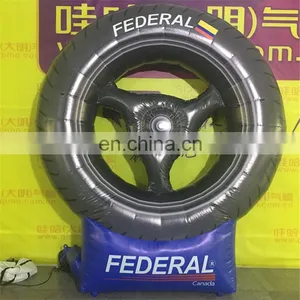 Best Selling Inflatable Tire/giant Infaltable Advertising Tire for Sale thumbnail-1