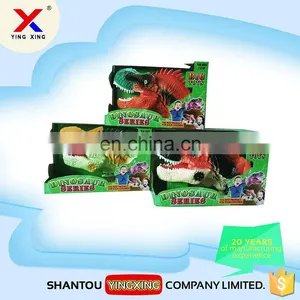 Funny Educational Rubber Dinosaur Puppet Toy thumbnail-3